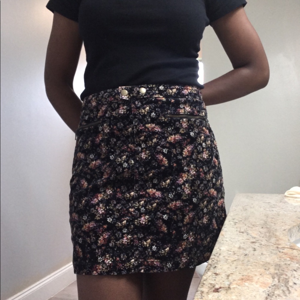 Floral skirt